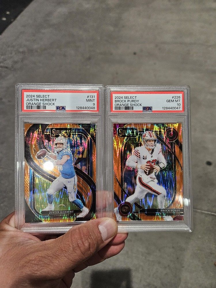 Psa Football Cards. Please Read Description 
