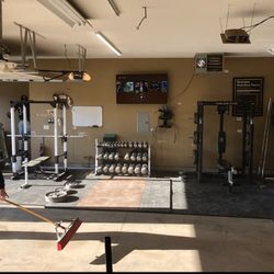 Gym Equipment (more Equipment Not Pictured In Here)