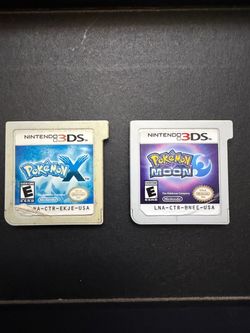 2 Pokemon DS Games Cartridge Only