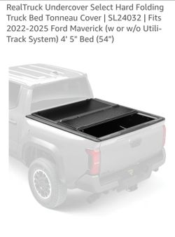 Real Truck Maverick Low Profile Hard  Tonneau