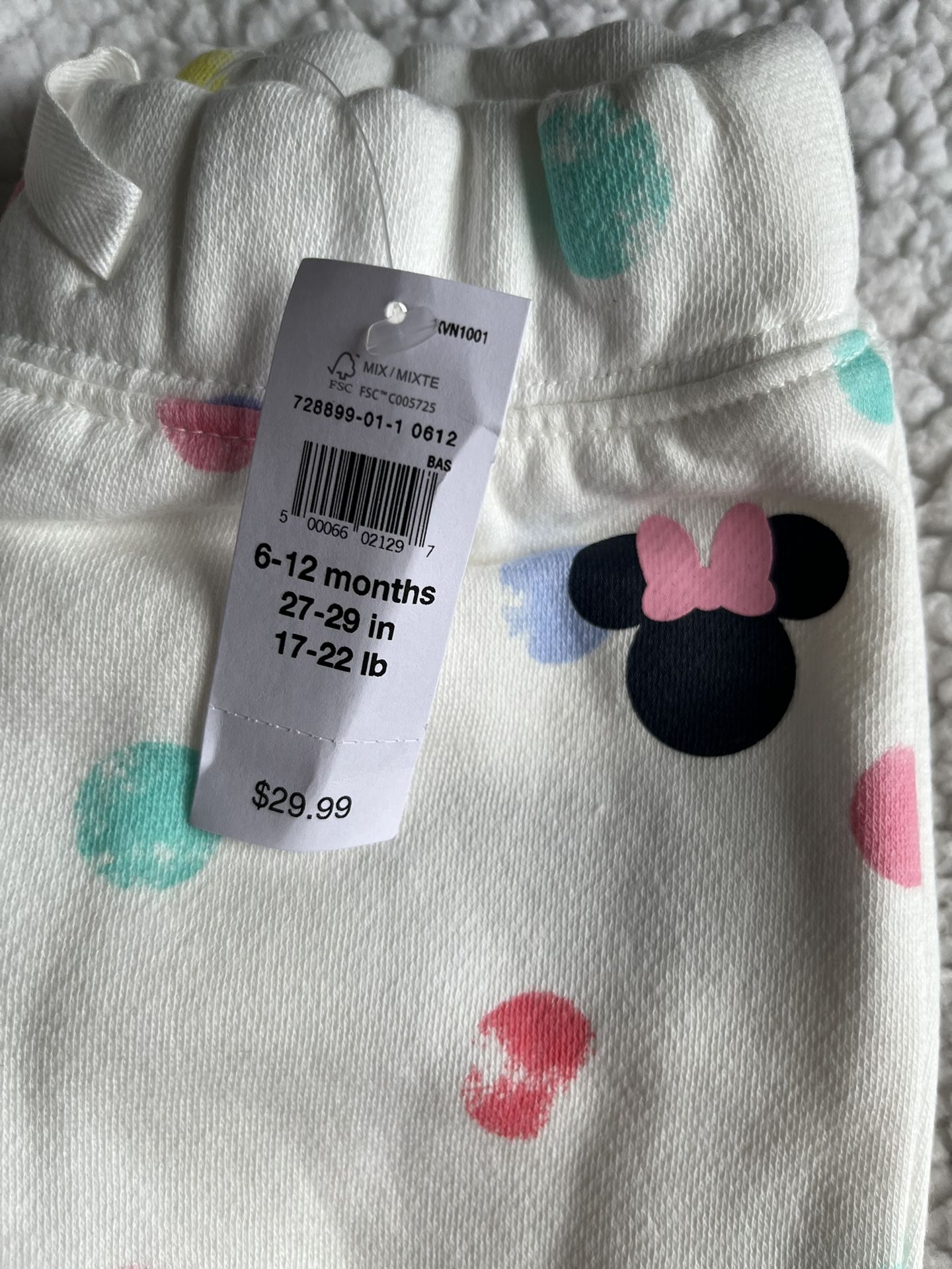 GAP baby Minnie Mouse Warm UPS 