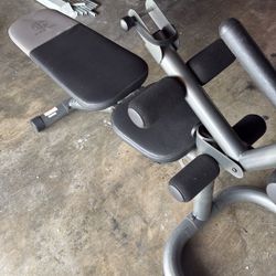 Golds Gym XRS 20 Bench Home Workout Adjustable 