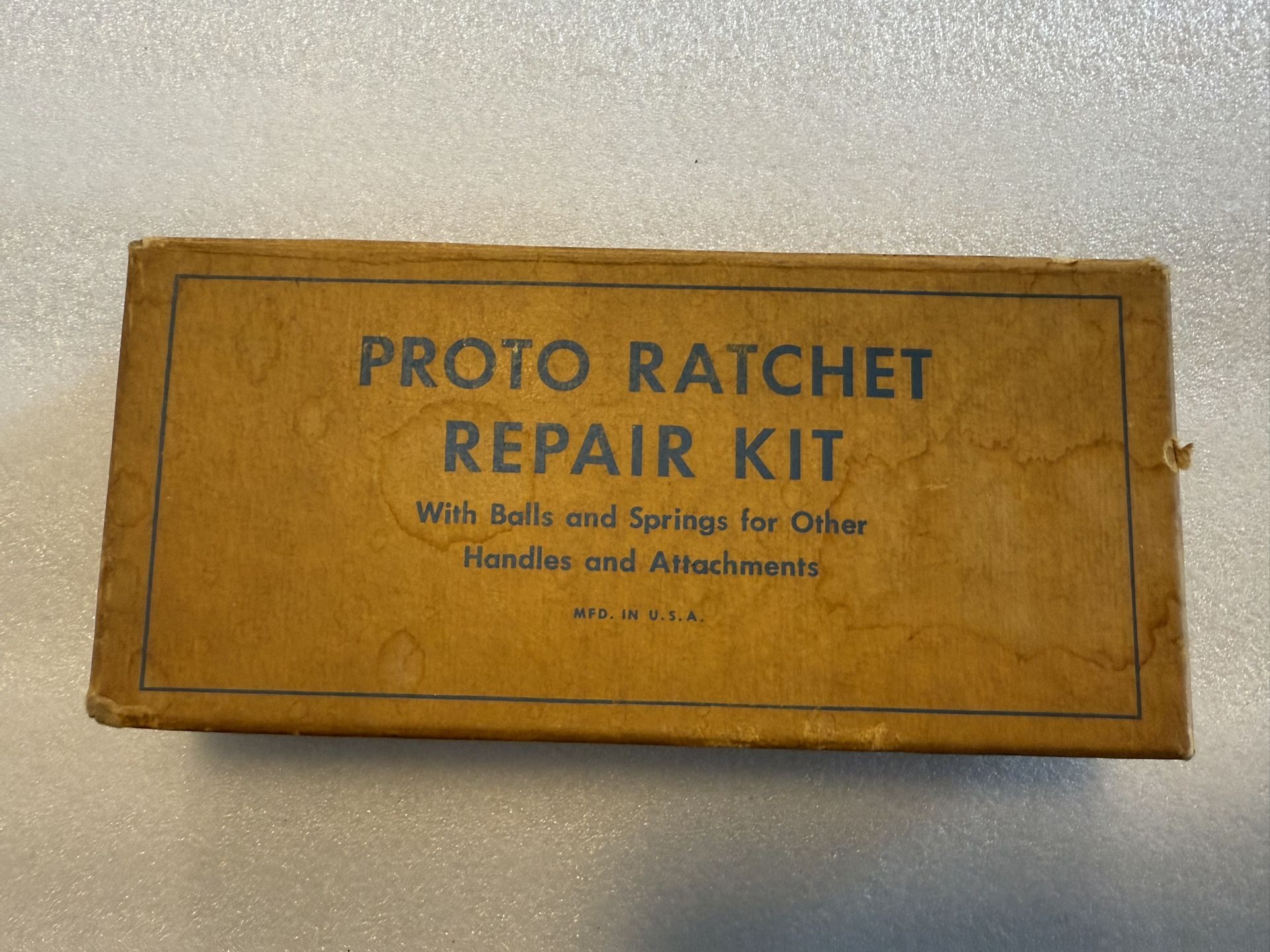 Vintage Proto USA RATCHET REPAIR KIT