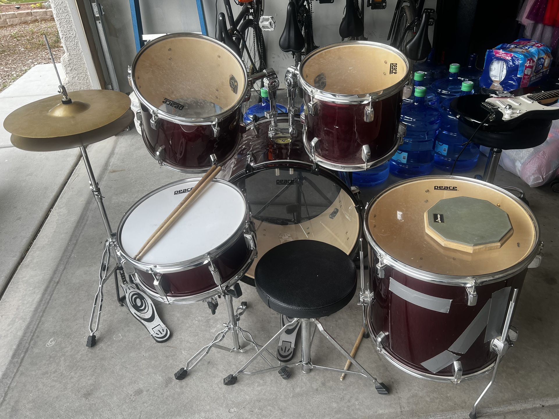 Red Drum Set