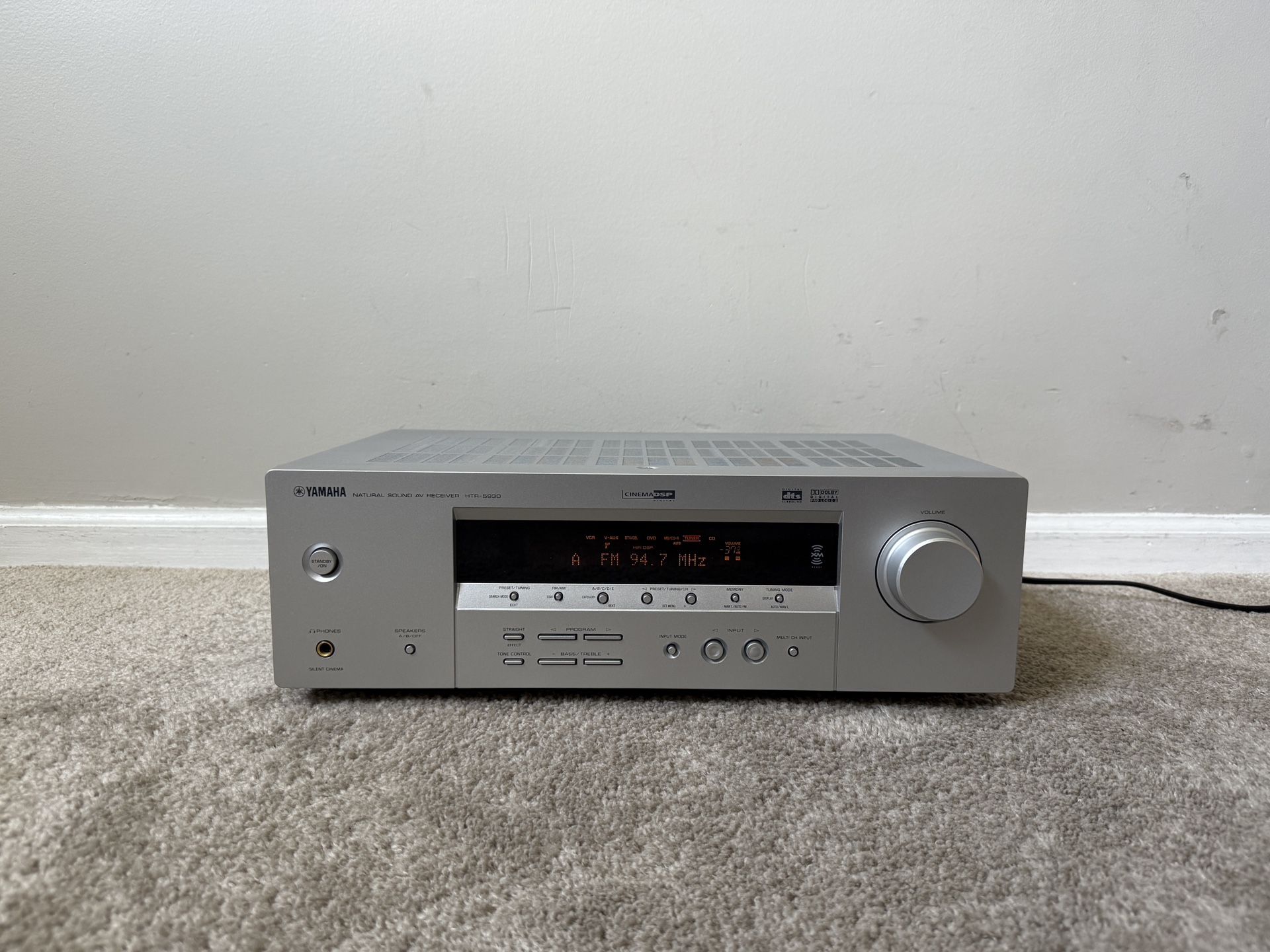 Yamaha HTR-5930 5.1 Home Theater Surround Receiver