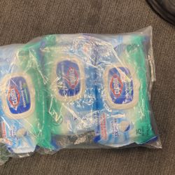 3-Pack Clorox Wipes (75 Count)