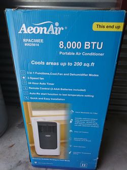 Brand new portable ac