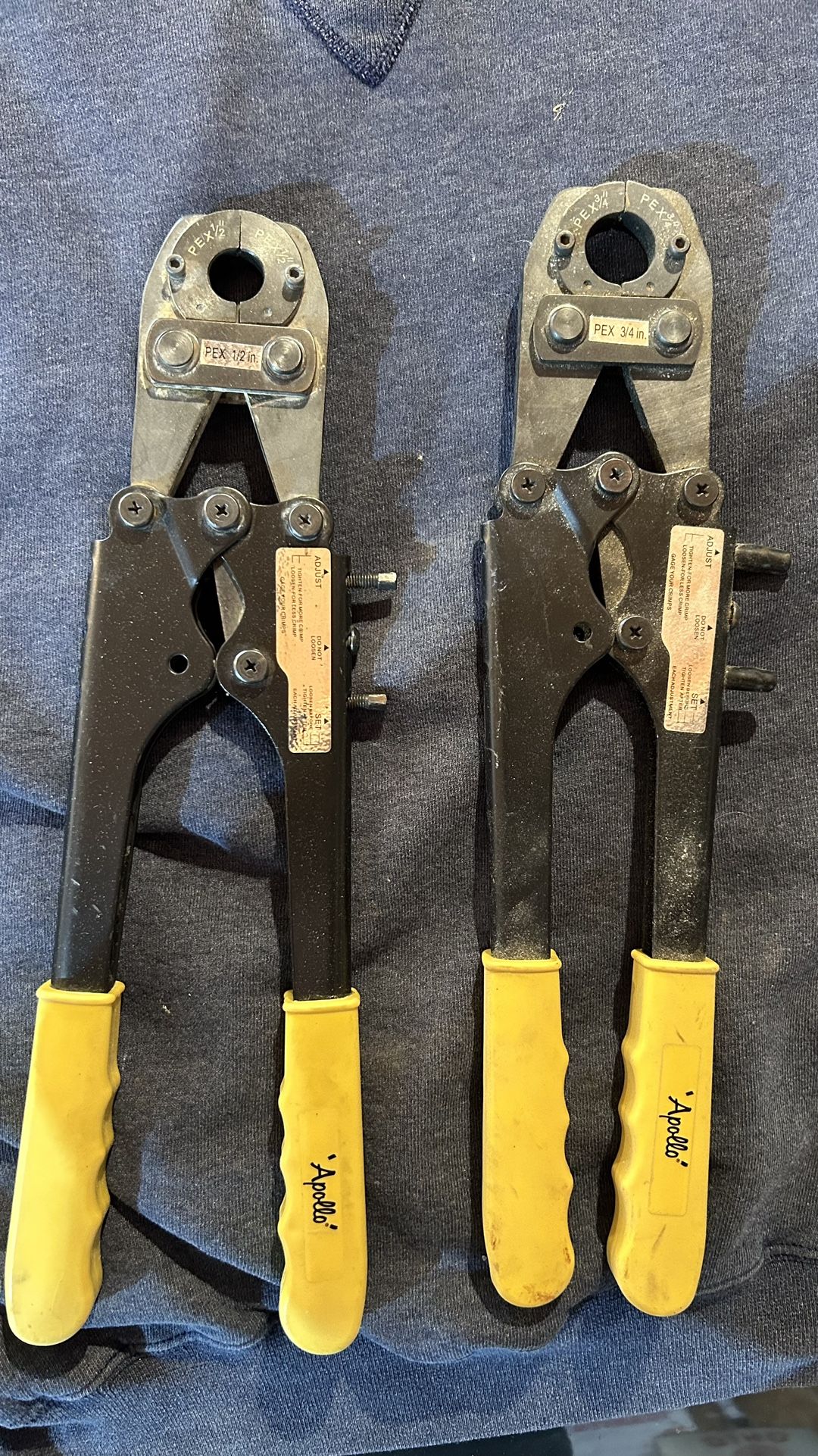 Apollo 1/2” and 3/4” PEX Crimp Tool