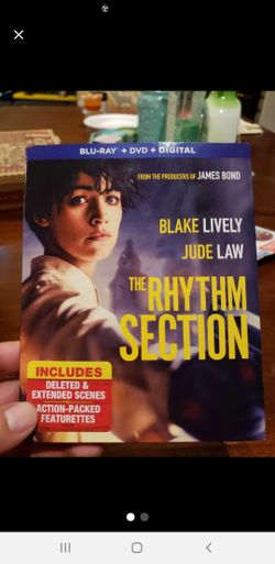 The Rhythm section blu ray dvd combo brand new sealed