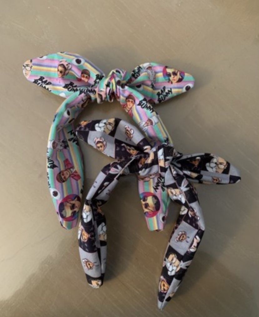 Benito Bowknot Headbands Handmade