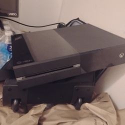 X Box One With Controller And Cables