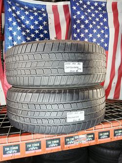 ✅ 255/50R20 MICHELIN DEFENDER2 Standard Touring All-Season 255 50 20 Standard Touring All-Season 2 NICE USED TIRES