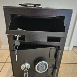 Security Drop Envelope Slot Safe Box Home Keypad