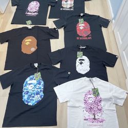 30 bape tees for 150
