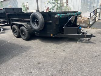 8X12X2 Dump trailer FOR SALE 