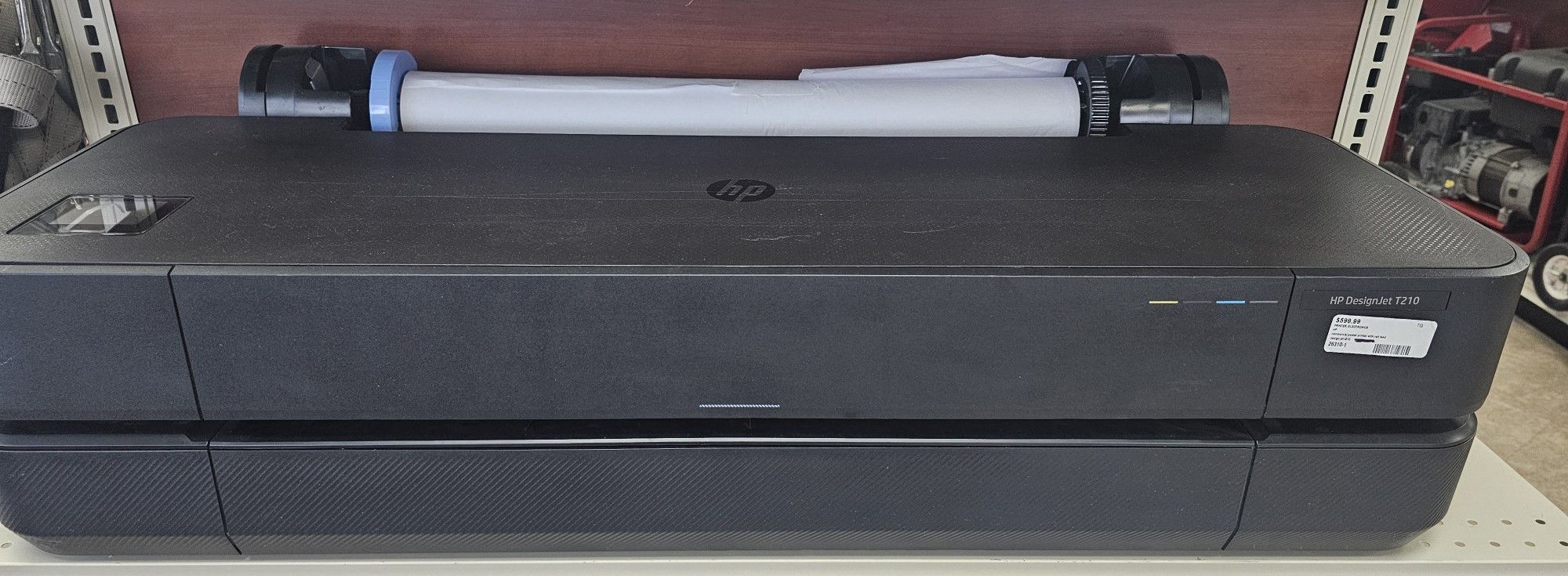 THE HP DESIGNJET T210 - 24" LARGE FORMAT COMPACT WIRELESS PRINTER (8AG32A)