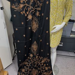 Pashmina Thread Work Mini Shawl