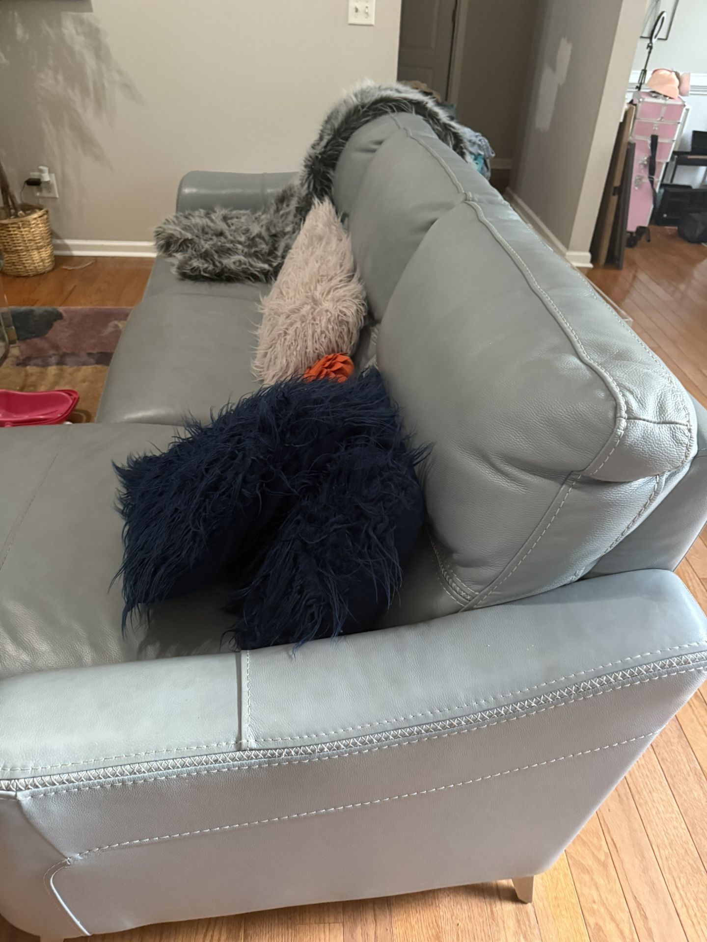 Leather Living Room Sectional