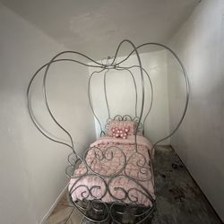 Princess Twin Bed Frame And Mattress 