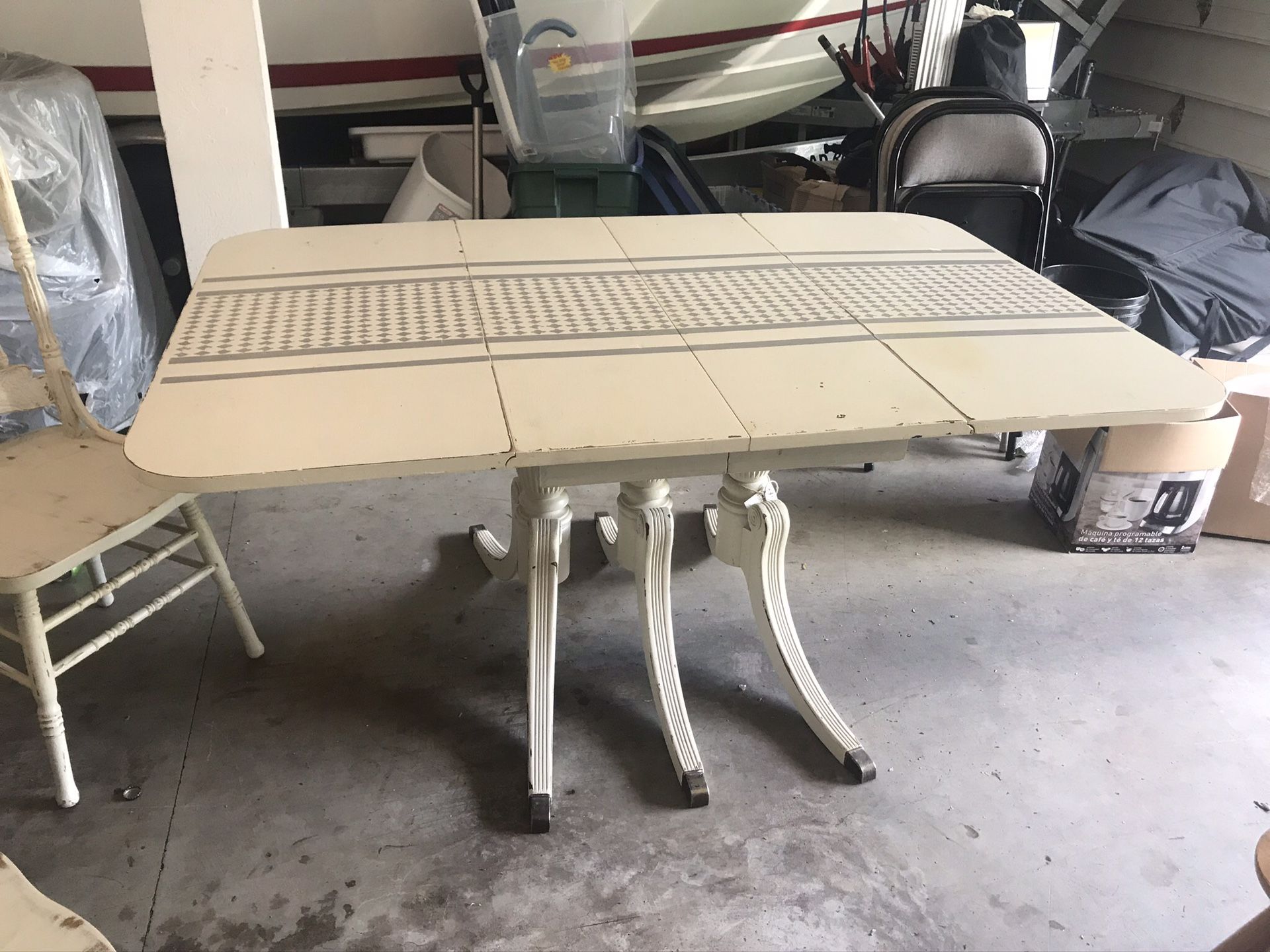 Antique Drop Leaf Table and Chairs