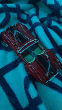 Maisto 1/24 1965 Shelby Cobra 427 S/C Red Black Stripes Diecast Model Car⁠