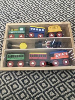 Wooden Train Set