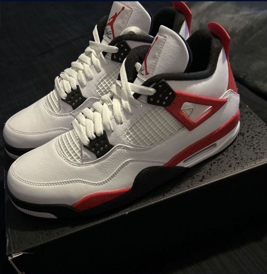 JORDAN 4 RETRO RED CEMENT