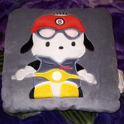 Sanrio Pochacco Pillow Vintage 2006 Motorcycle