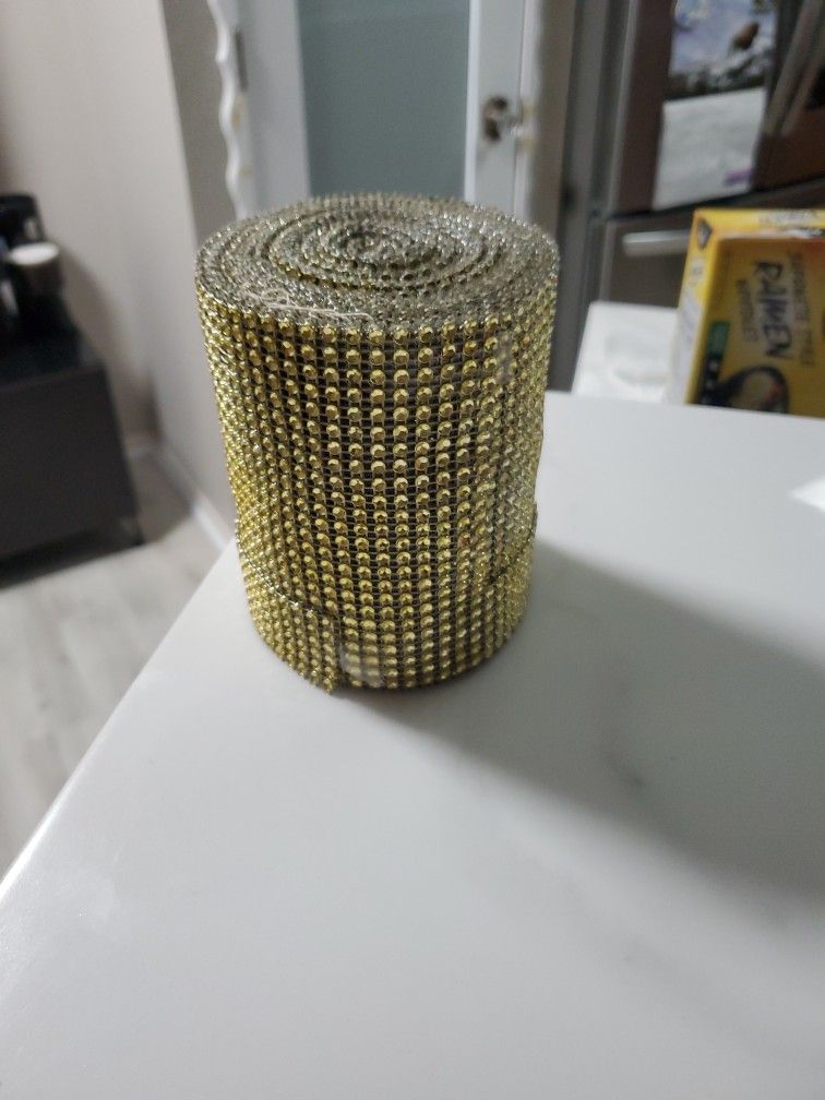 Gold Rhinestone Decor