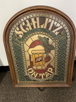 Schlitz light up clock for Schlitz lover, a bar or memorabilia collector!