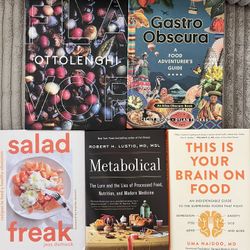 Food / Health Books - $30