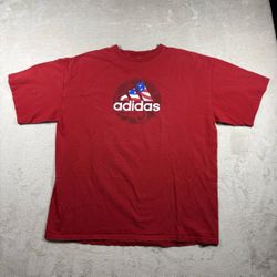 Vintage Adidas FIFA Women’s World Cup 2003 Shirt Men’s XL Red T Shirt USA #2846