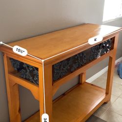 Mexican Style console/ Entry Table