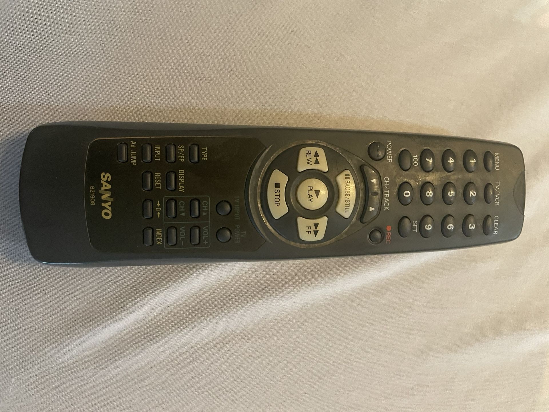 Sanyo B21908 Remote Control