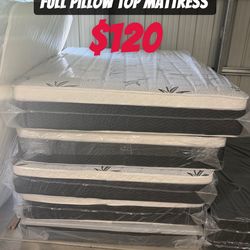 Full pillow top mattress