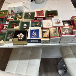 Hallmark Vintage Ornaments 