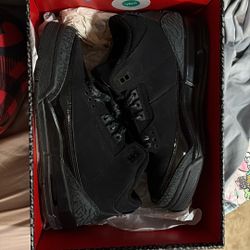 Jordan Retro 3 Black Cat 