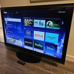 Sharp AQUOS 55" Smart TV  w  4K Roku - 120hz Gaming/Sports - 5 HDMI - Dolby Surround Sound (MSRP $2,000)