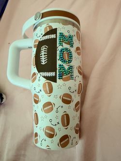 Football Mom Tumbler