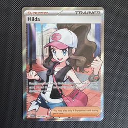 Pokémon card trainer Hilda