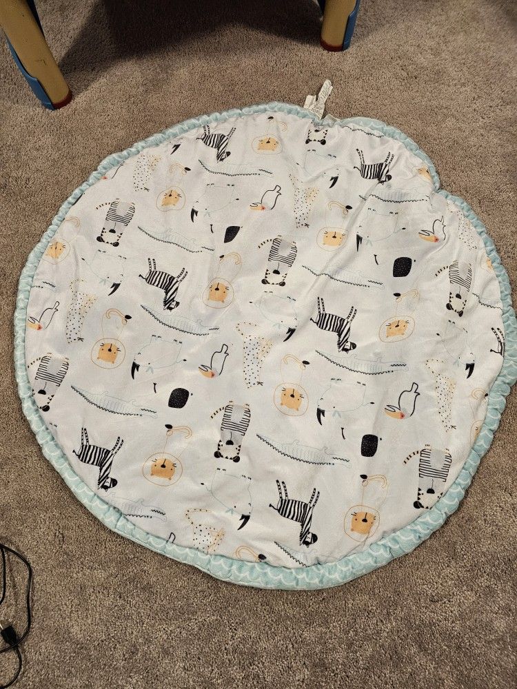 3 Play Mats. One Has Piano