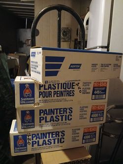 Painters plastic