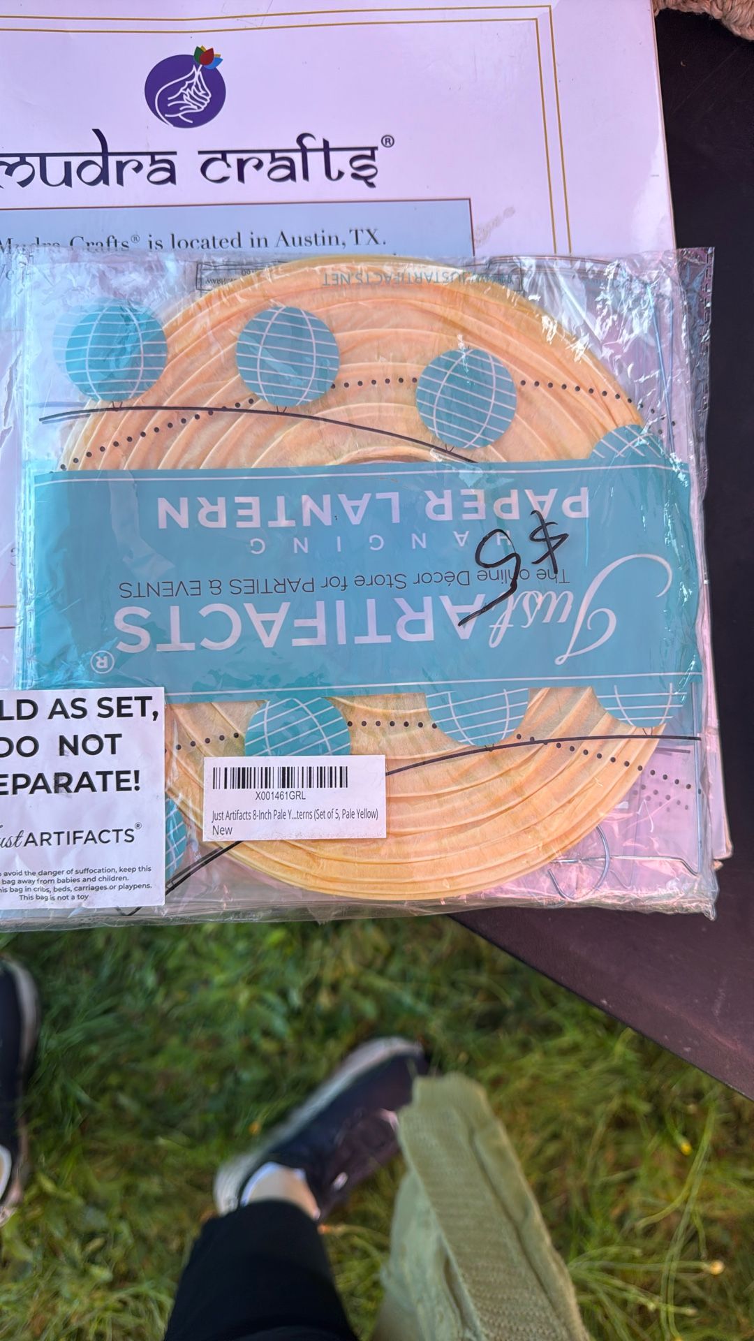 Yellow Paper lanterns 15