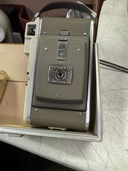 Vintage Polaroid Land Camera Model 80 and Case