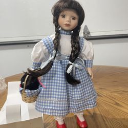 Brand New Dorothy Porcelain Doll