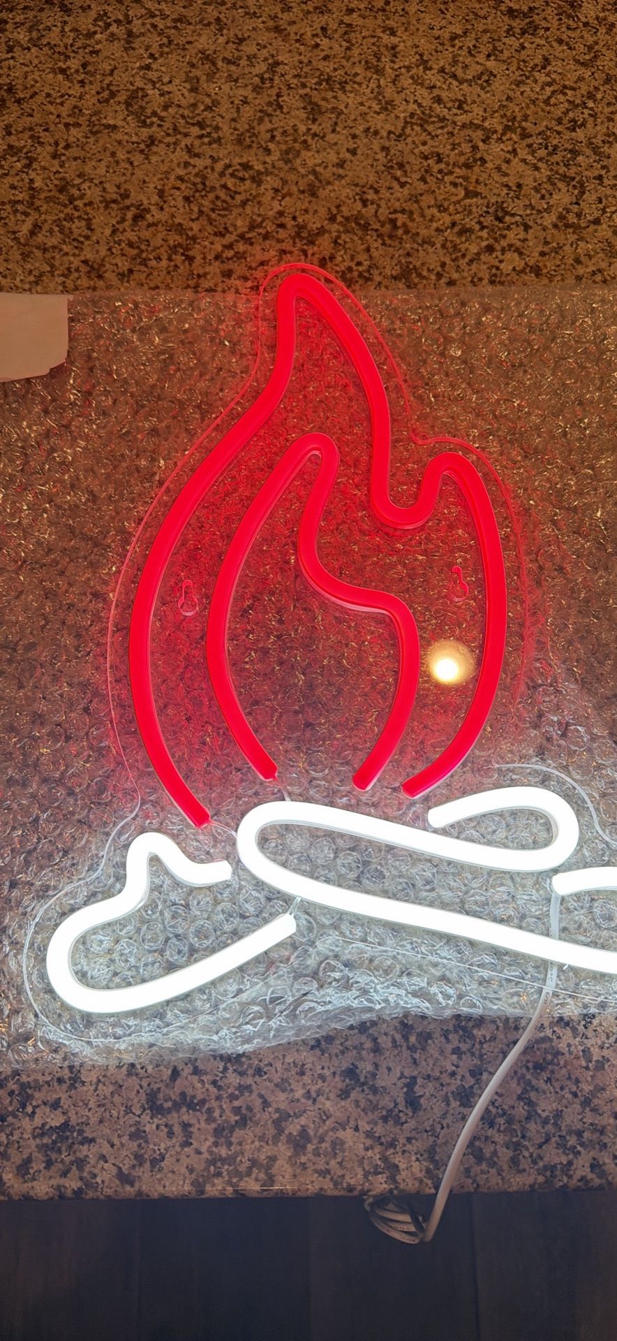 Flame Neon Sign