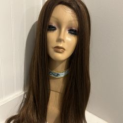 Straight Long Half Wig