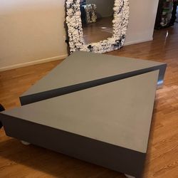 Triangle Architectural Art Deco Modular Coffee Table
