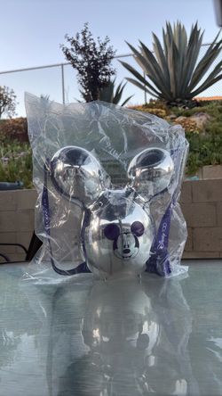 Disney 100 Mickey Mouse Silver Popcorn Bucket