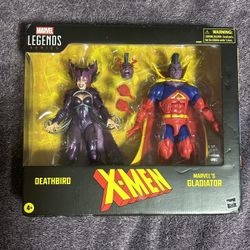 Marvel Legends X-Men Deathbird & Gladiator 2-Pack Action Figures Boxed